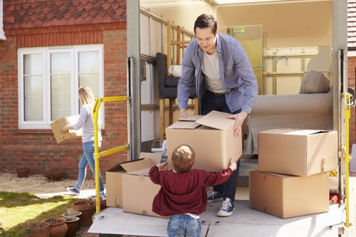 Professional packing services for a Maida Vale home move