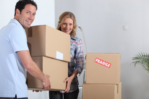 Local van transport service handling furniture in Maidavale