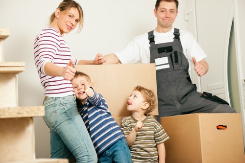 Coordinated office moving process for a business relocation in Maida Vale